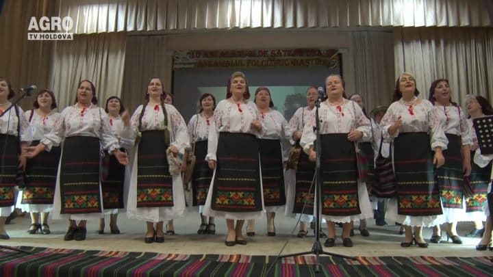 Concertul jubiliar al ansamblului folcloric "Baștina" din s. Peresecina, r-nul Orhei