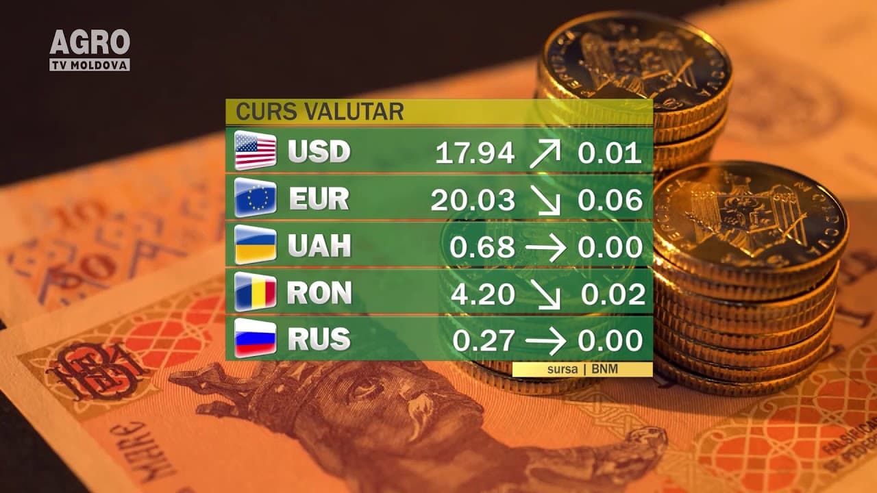Cursul valutar 20.05.2019