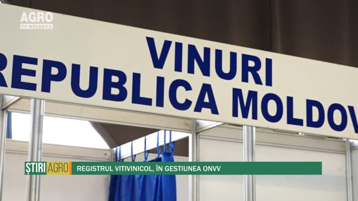 Registrul Vitivinicol, în gestiunea ONVV