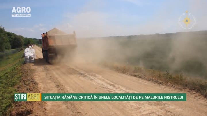 Situaţia rămâne critică în unele localităţi de pe malurile Nistrului