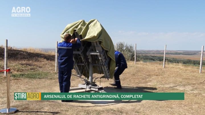 Arsenalul de rachete antigrindină, completat