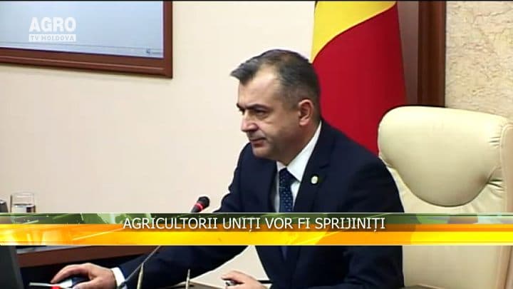 Agricultorii uniți vor fi sprijiniți