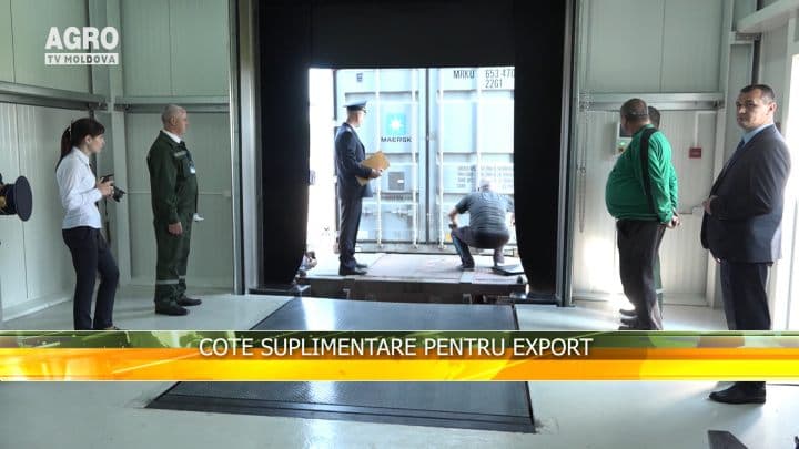 Cote suplimentare pentru export