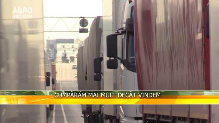 Cumpărăm mai mult decât vindem