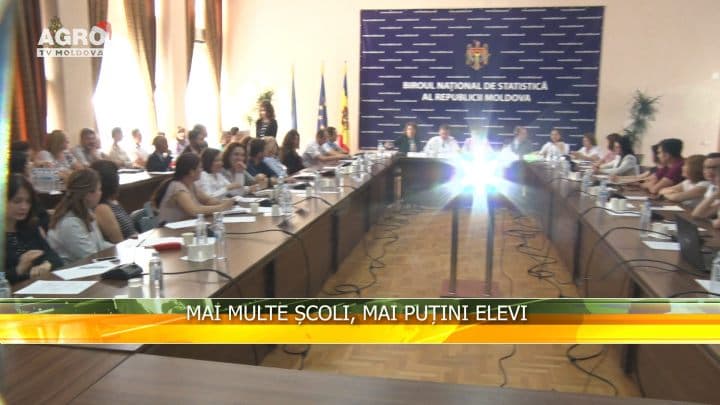 Mai multe școli, mai puțini elevi