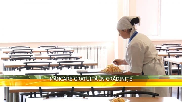 Mâncare gratuită în grădinițe