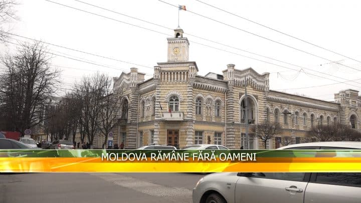 Moldova rămâne fără oameni
