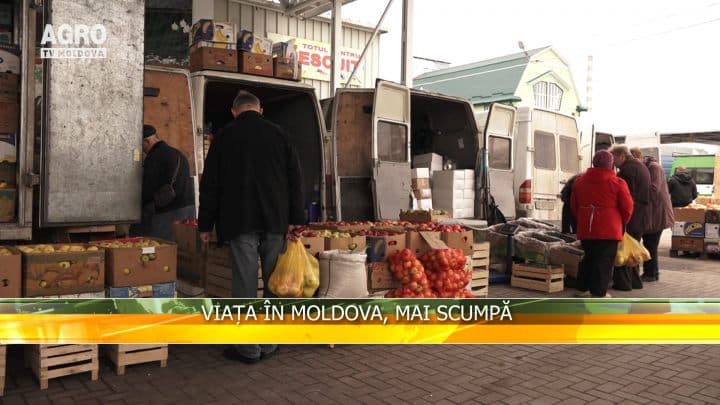 Viața în Moldova, mai scumpă