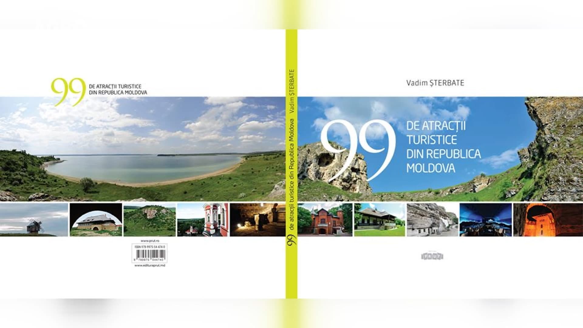 Carte cu 99 de atracții turistice din Moldova