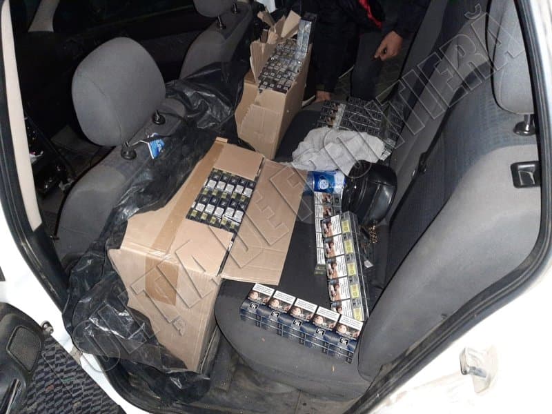 Contrabandă cu țigări în nordul țării