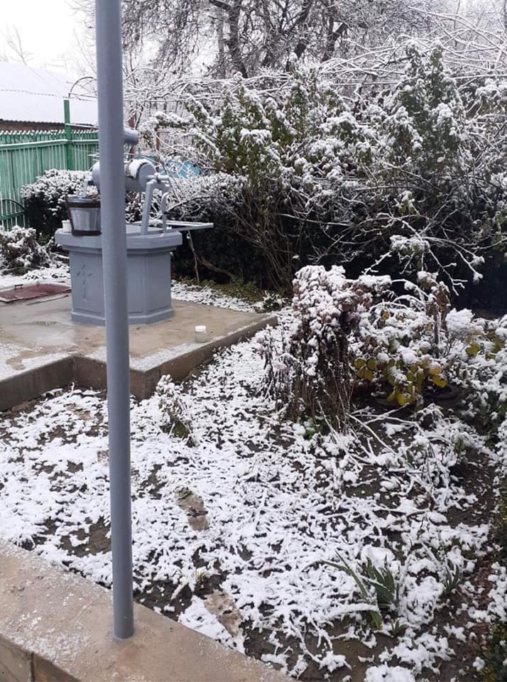 Primii fulgi, în ultima zi de toamnă
