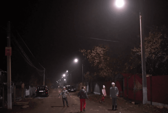 Comuna Bilicenii Vechi, iluminată
