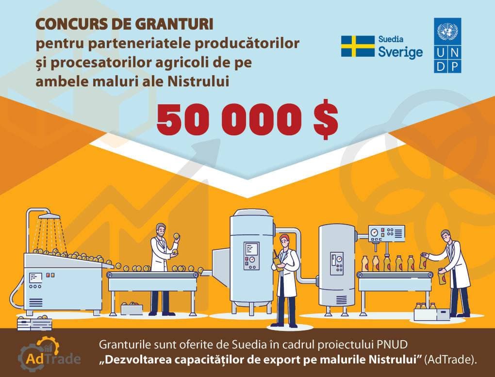 Granturi de 50 de mii de dolari pentru agricultori
