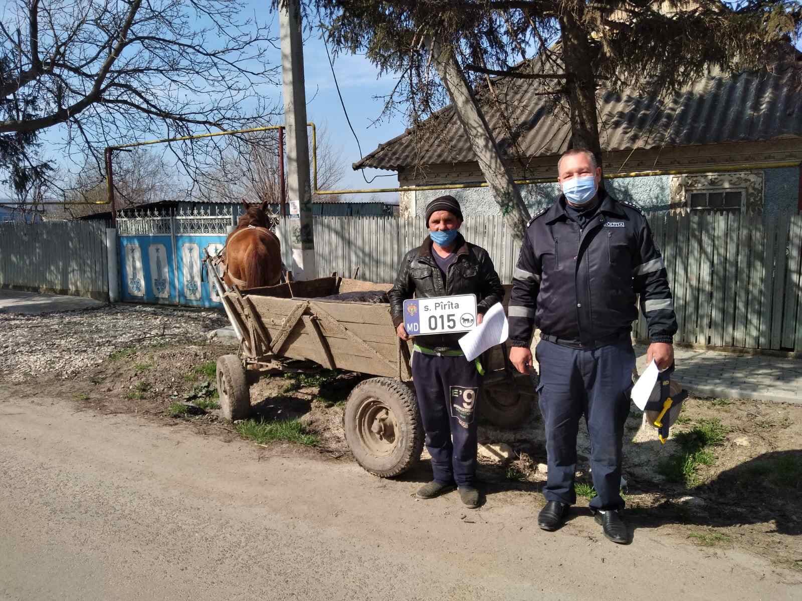 Cu căruța, la raport