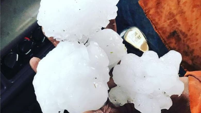 Cea mai mare grindină căzută vreodată în Australia are 16 cm