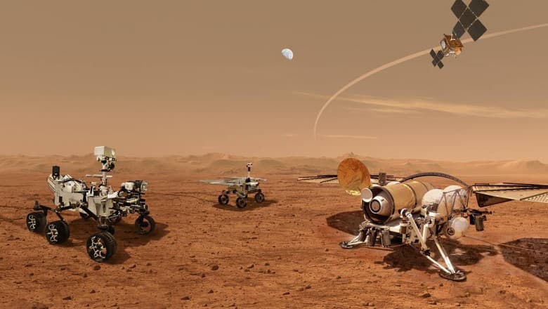 FOTO/Prima rachetă lansată de pe Marte va fi construită pentru NASA