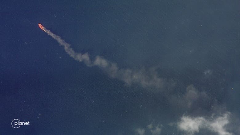 Petrolierul moldovenesc care ar fi fost lovit de o rachetă a marinei ruse