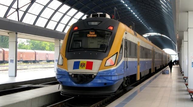 Tren adițional pe cursa regulată Chișinău – Iași – Chișinău