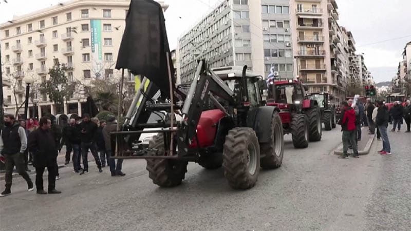 Fermierii protestează împotriva costurilor la combustibil