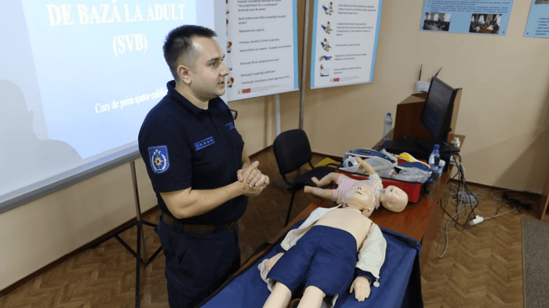 Curs de instruire în domeniul acordării primului ajutor