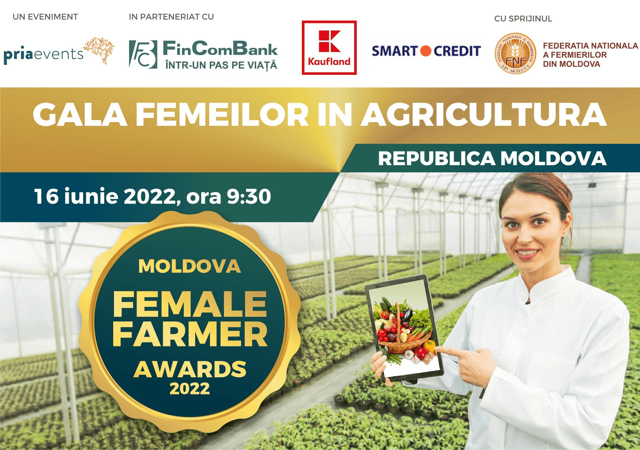 Prima Gală destinată femeilor din agricultura Moldovei