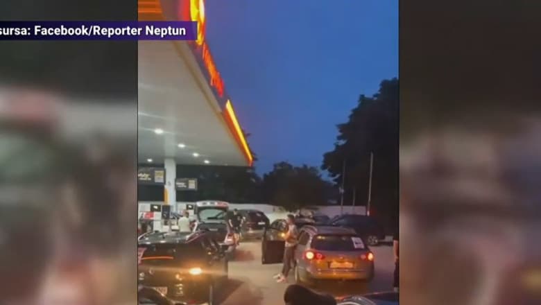 În România șoferii au protestat cumpărând carburanți de 1 ron