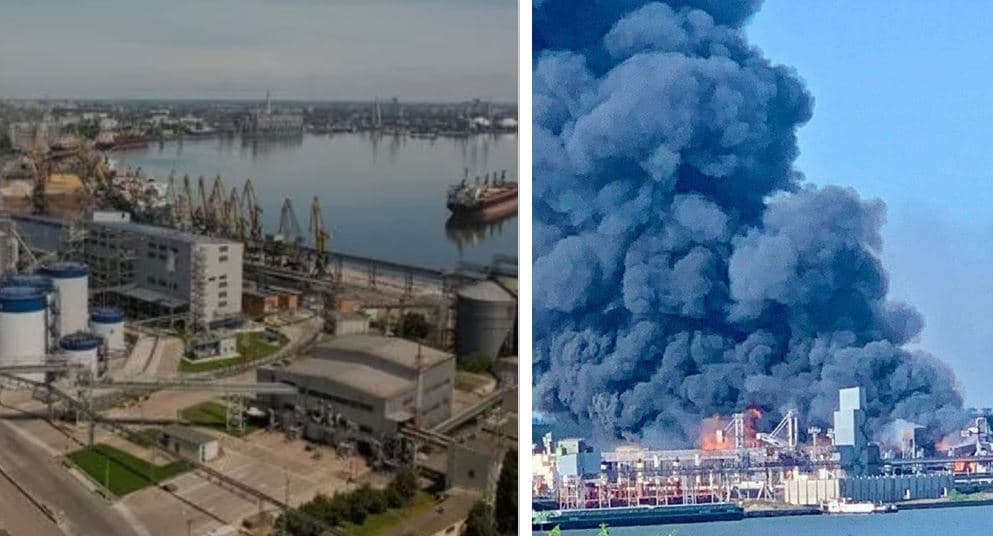 Rusia bombardează un port de cereale – prețul grâului în creștere