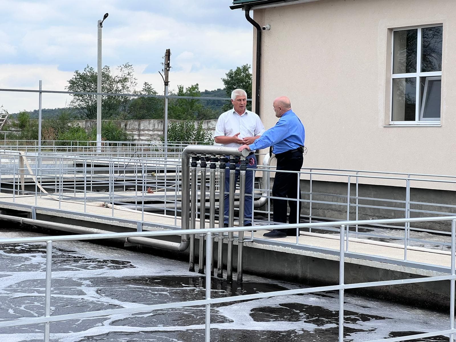 Polonezii au adus în Moldova noi tehnologii privind apele uzate