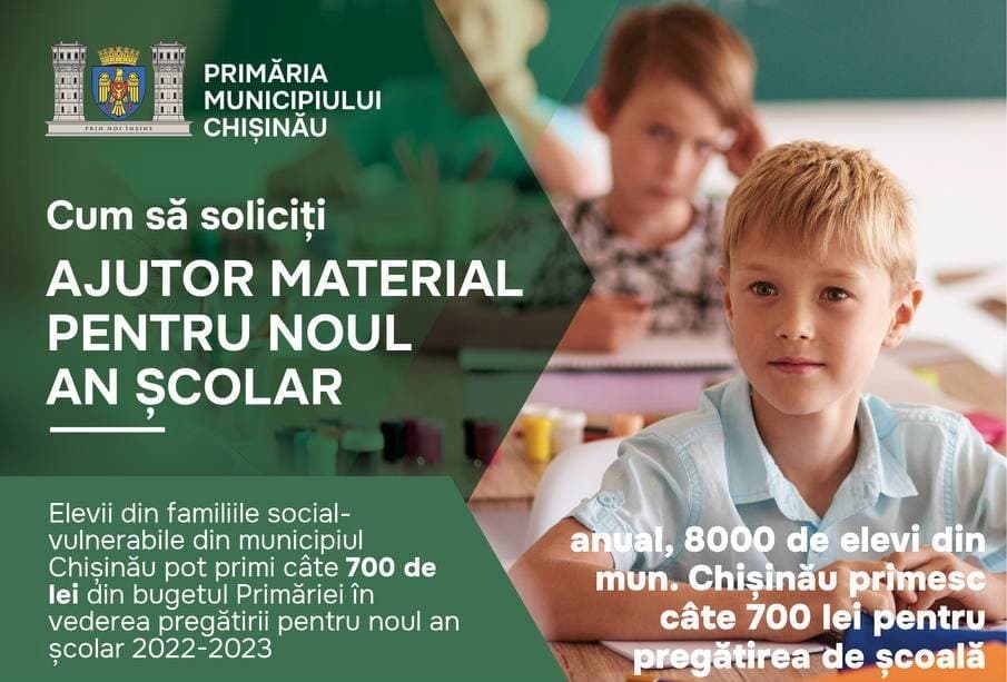 Familiile defavorizate din Capitală beneficiază de ajutor material