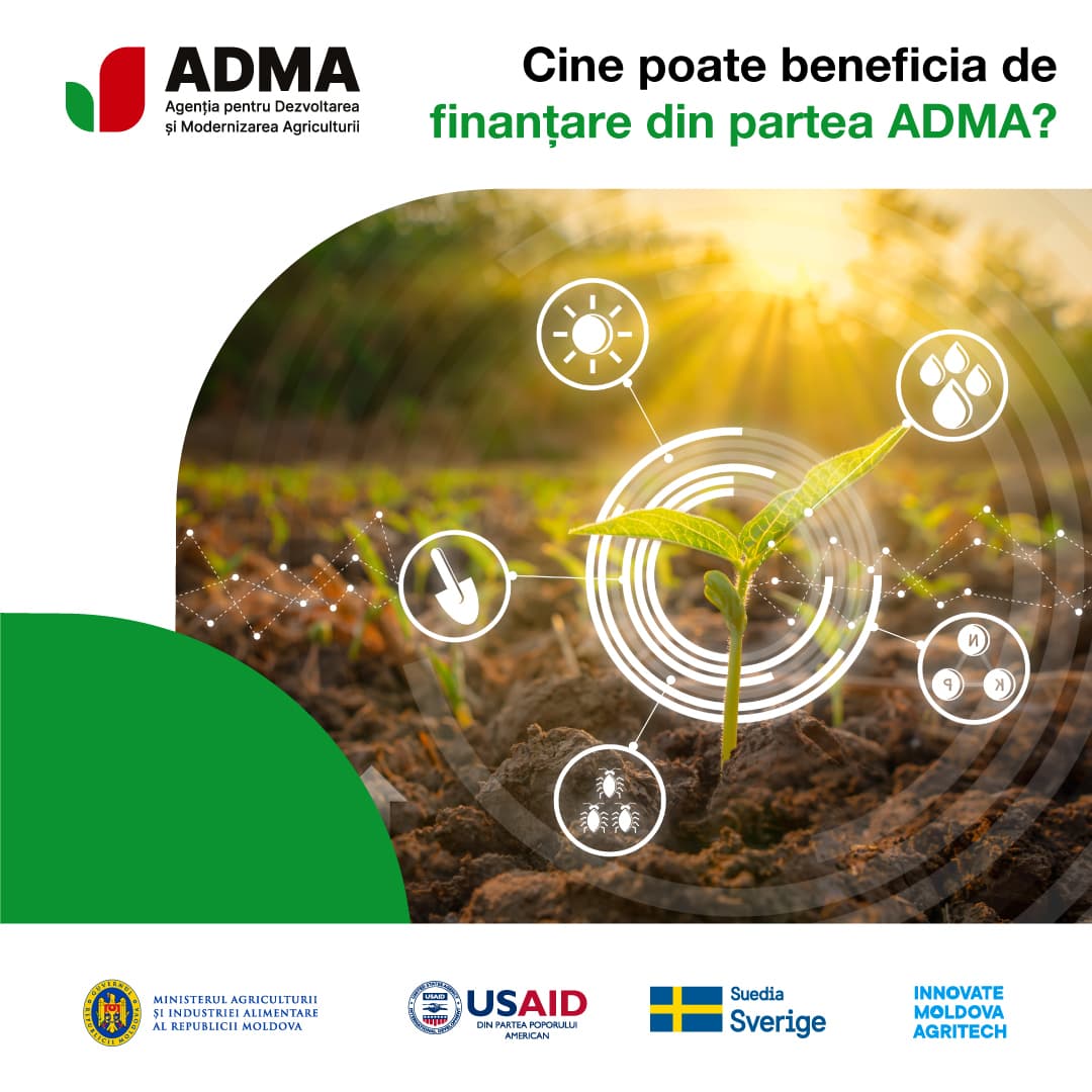 ADMA: Împreună, inovăm agricultura din Republica Moldova!
