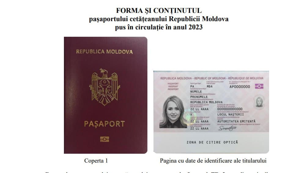 Un nou model de pașaport va fi pus în circulație din aprilie