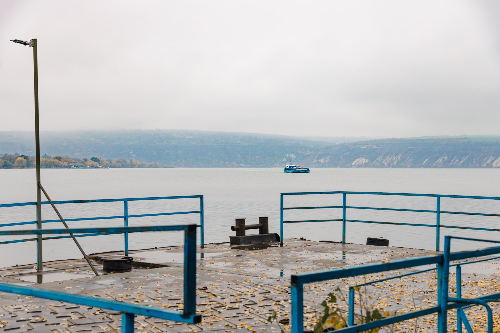 Postul vamal de tip debarcader Molovata și-a întrerupt activitatea