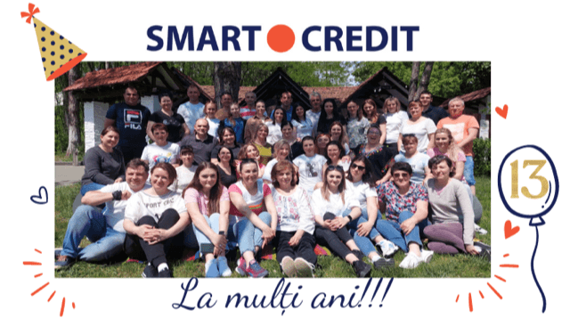 SMART CREDIT –13 ani sunt rezultatul unui efort imens pentru prosperarea și succesul companiei