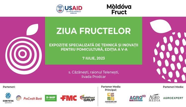 Ziua Fructelor 2023, eveniment important în sectorul horticol din Moldova