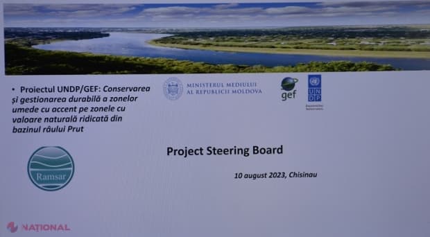 Ecosistemul râului Prut, revitalizat în cadrul unui proiect