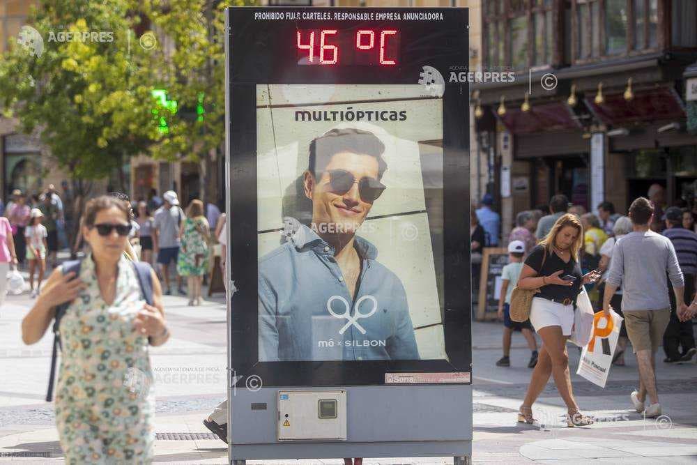 ALARMANT! Temperaturi până la 44 de grade Celsius în Spania