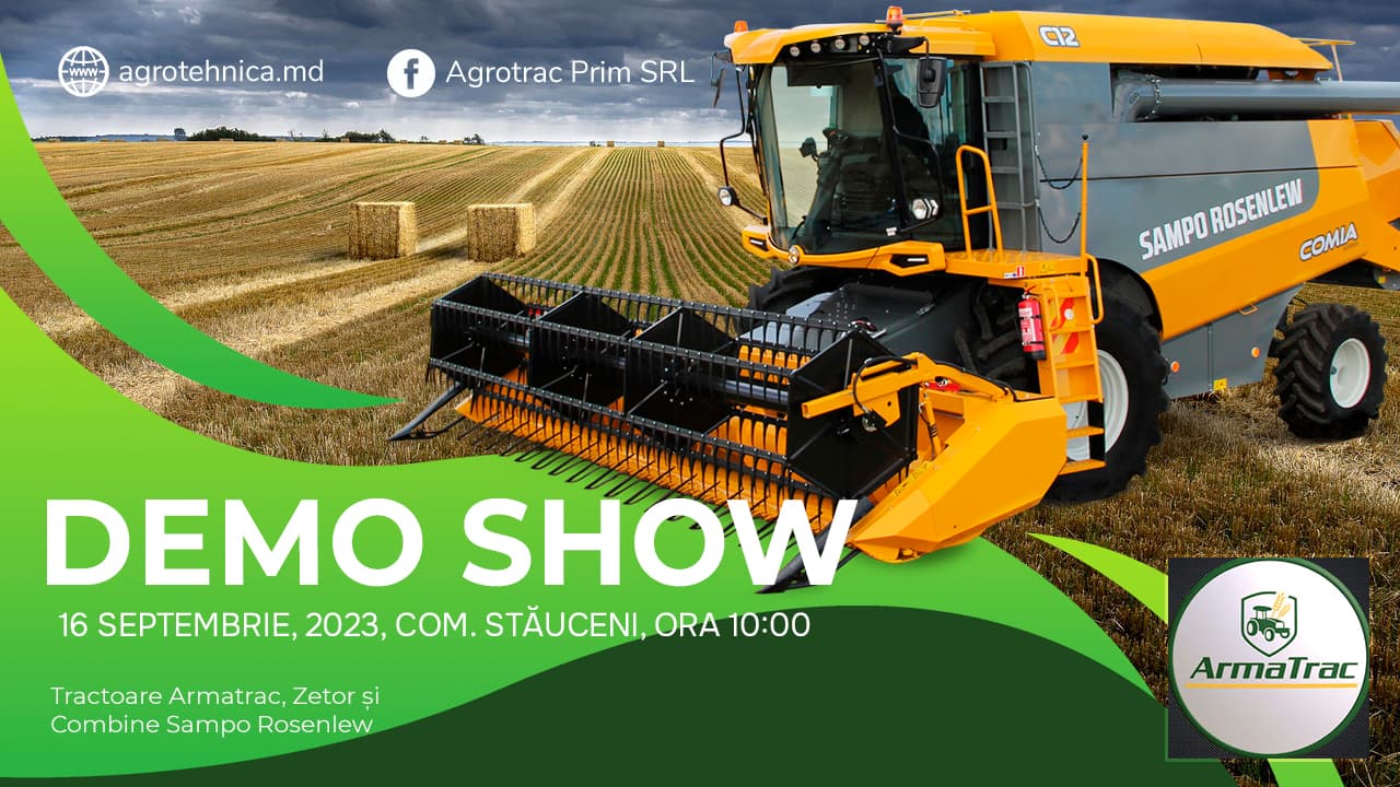 Agrotrac Prim - Vă invită la Demo Show