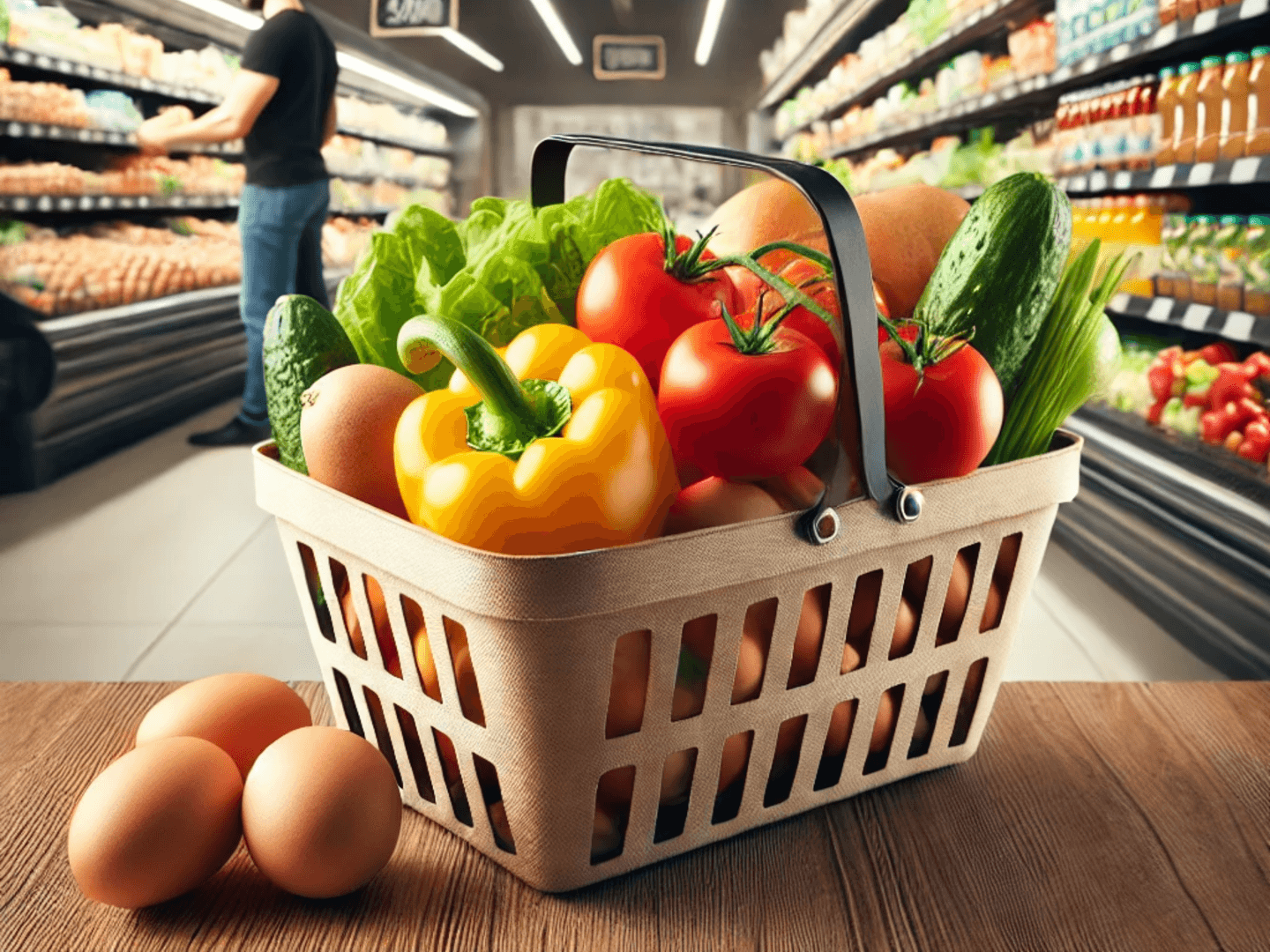 Ouă și legume mai scumpe. Prețurile de consum au crescut cu 0,3 la sută în luna noiembrie