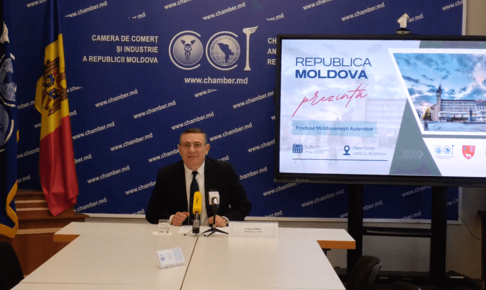 Expoziţia „Republica Moldova Prezintă” trece Prutul, oferind producătorilor autohtoni oportunitatea de a-și promova produsele în România