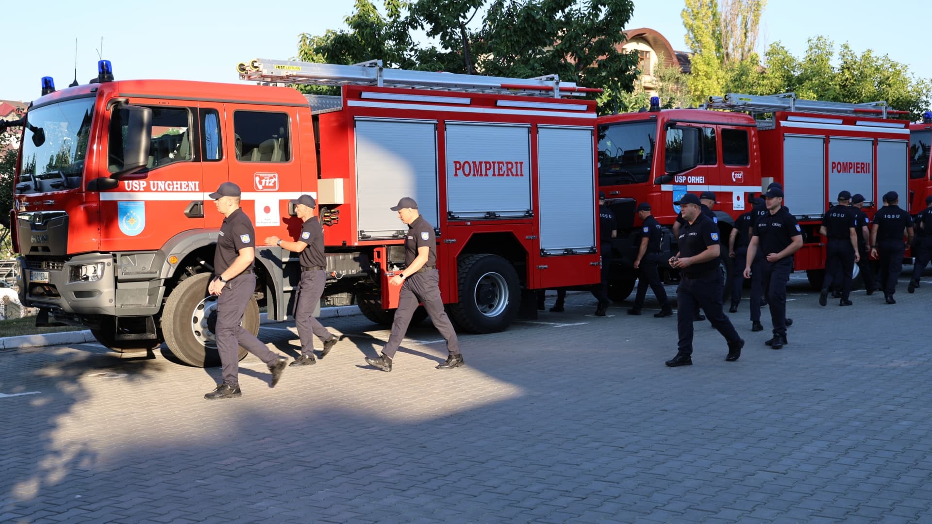 Pompierii moldoveni, din nou în misiune internațională în Grecia