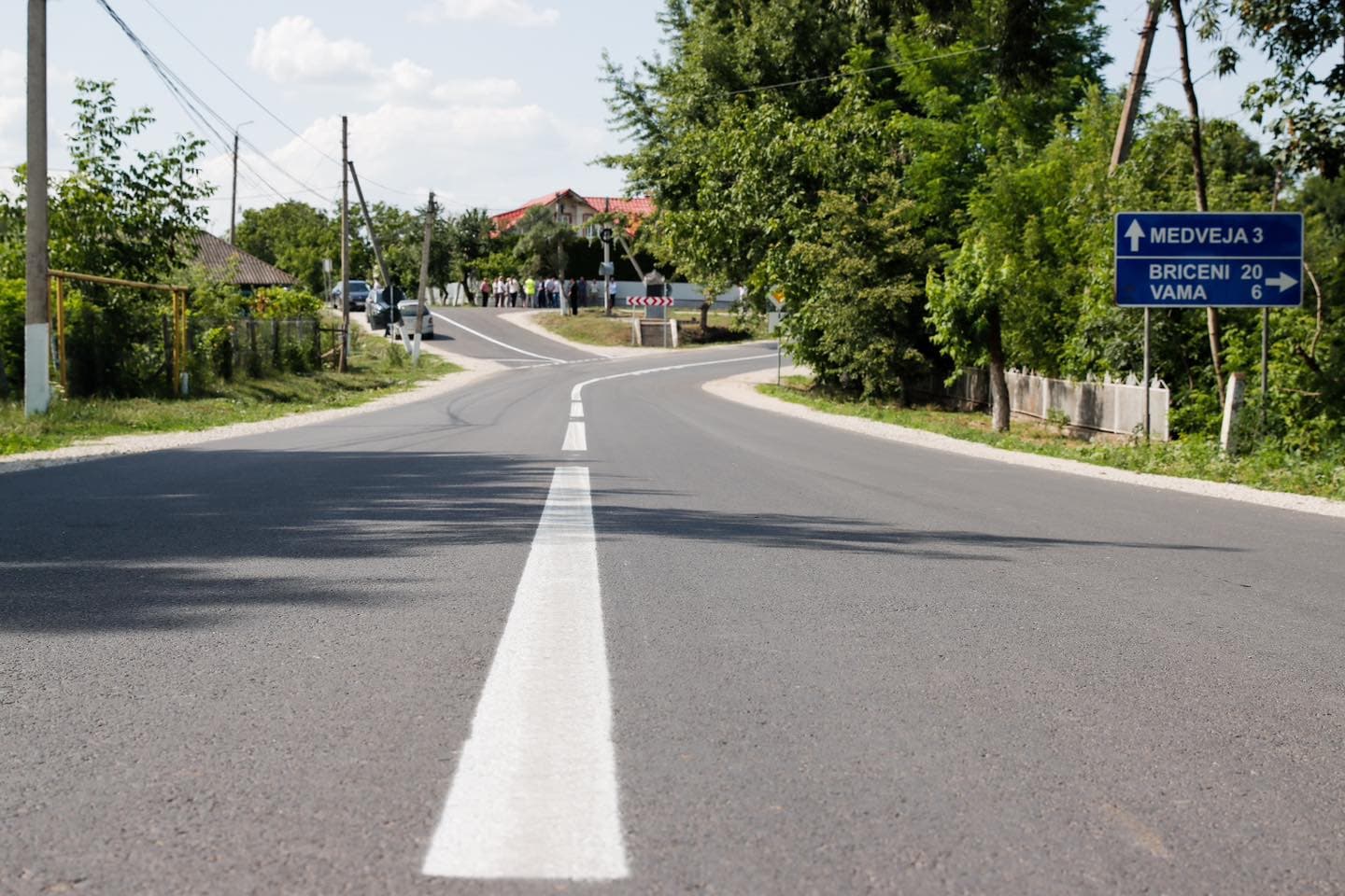 Un nou sector de drum național a fost modernizat în raionul Briceni