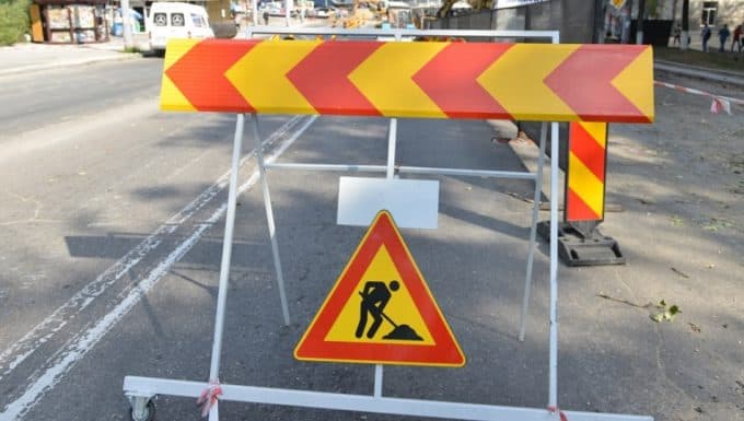 Trafic suspendat pe o stradă din capitală