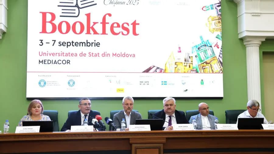 Salonul Internațional de Carte Bookfest revine la Chișinău, 3-7 septembrie