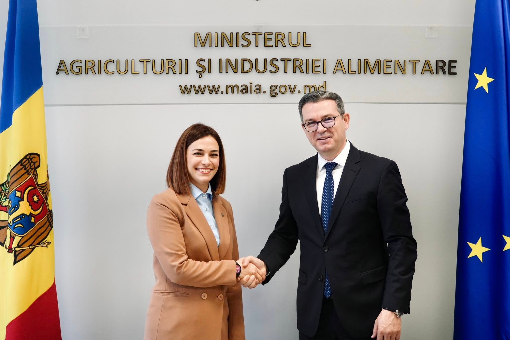 Moldova și Macedonia de Nord consolidează cooperarea în agricultură