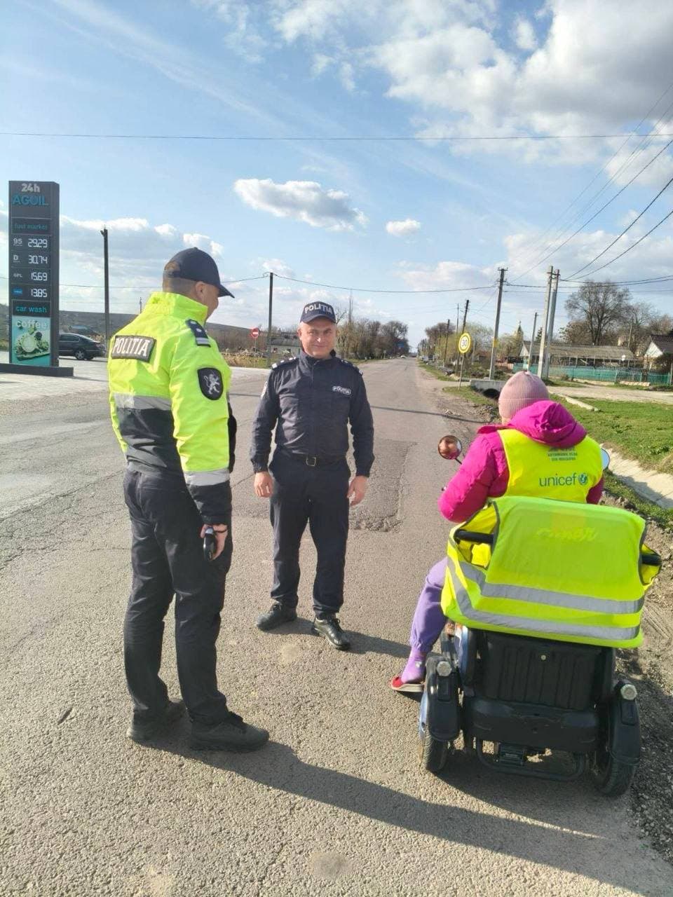 Polițiștii din Căușeni au desfășurat controale pentru siguranța motocicliștilor și agricultorilor