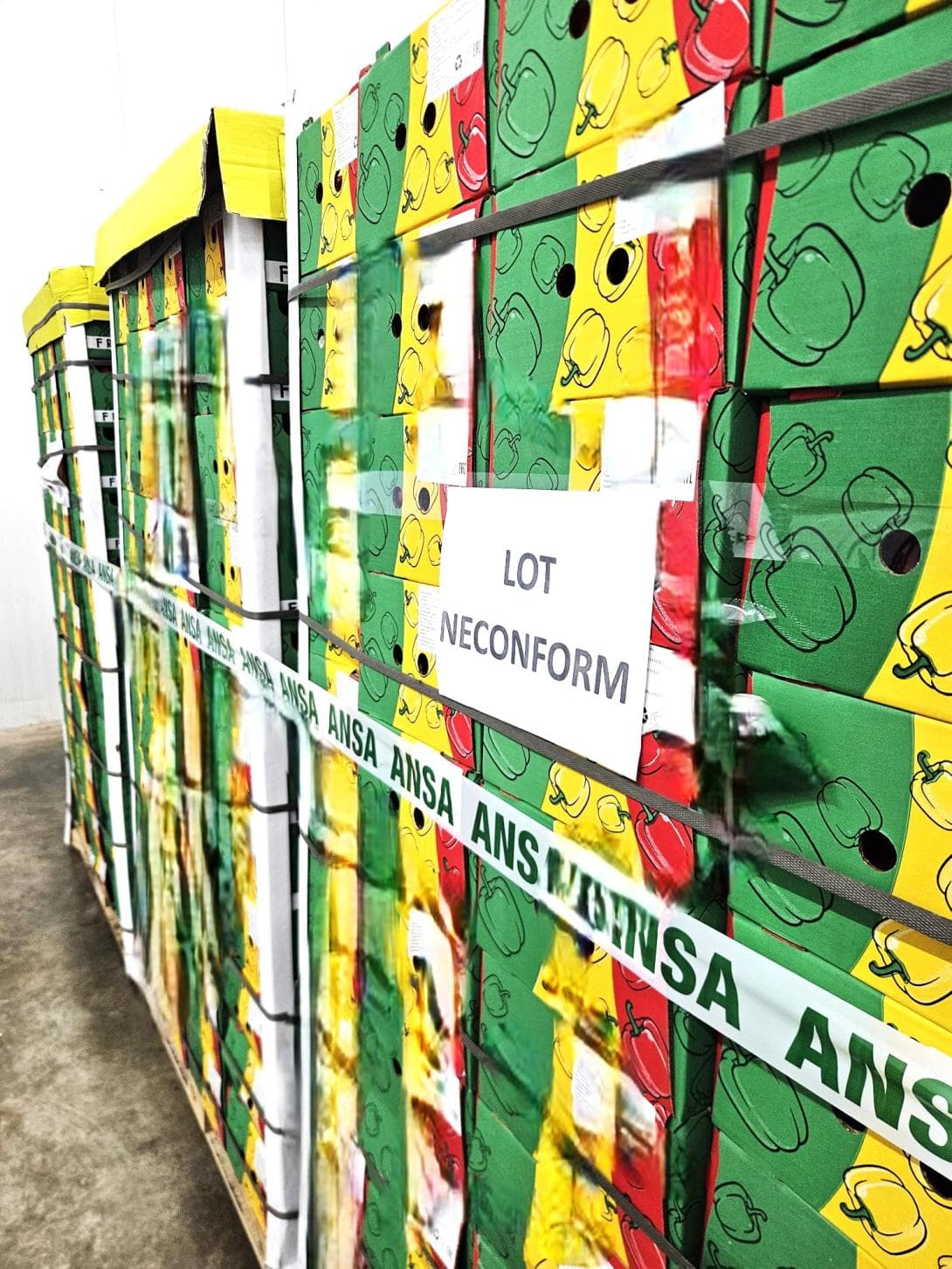 Lot de ardei cu pesticide, blocat la frontieră