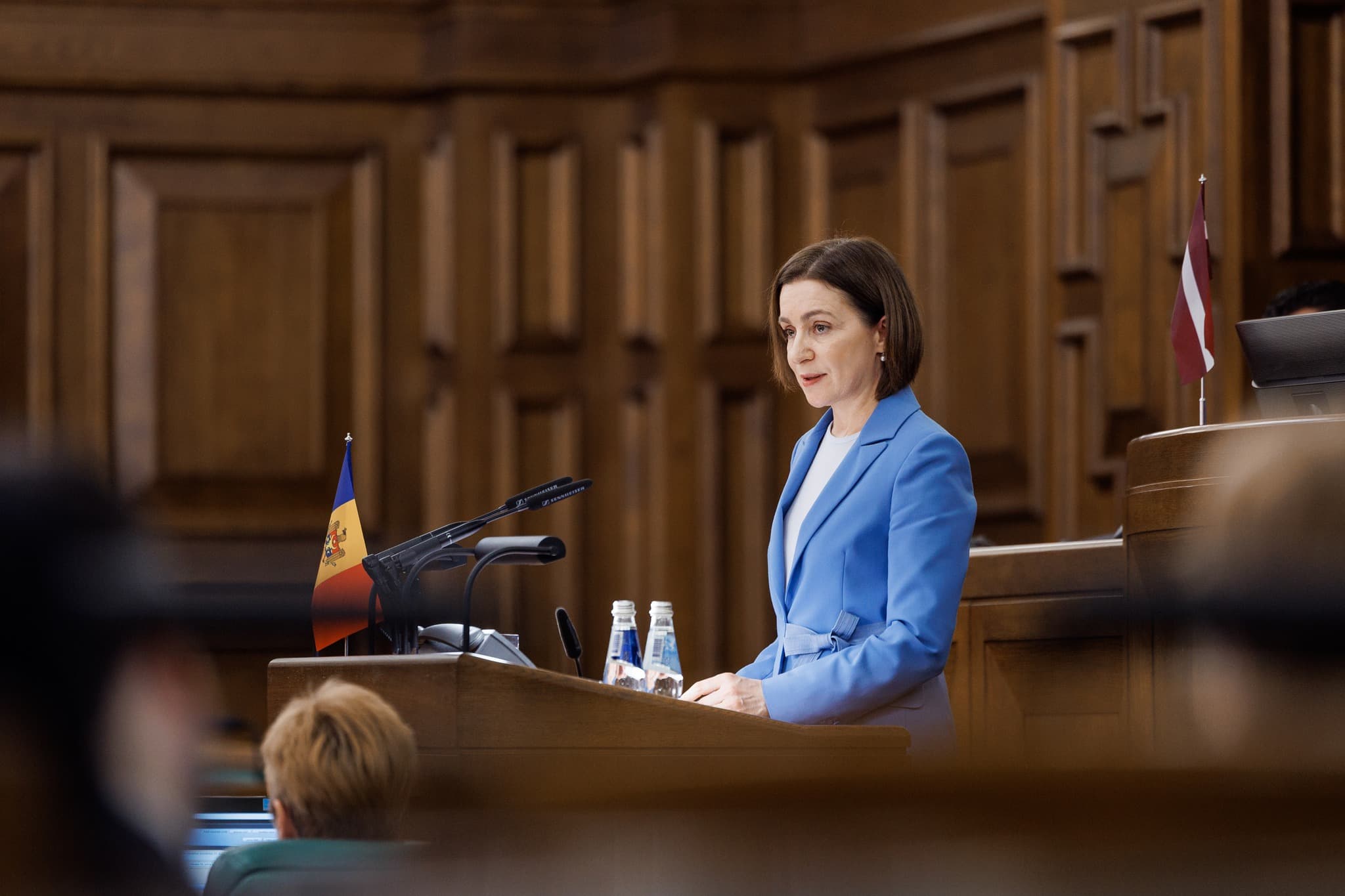 Poezia lui Grigore Vieru, în Parlamentul Letoniei
