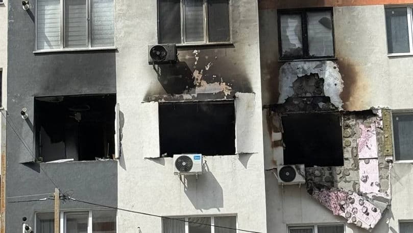 O femeie, salvată dintr-un incendiu în Chișinău