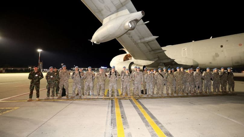 Militarii moldoveni din misiunea UNIFIL au revenit acasă