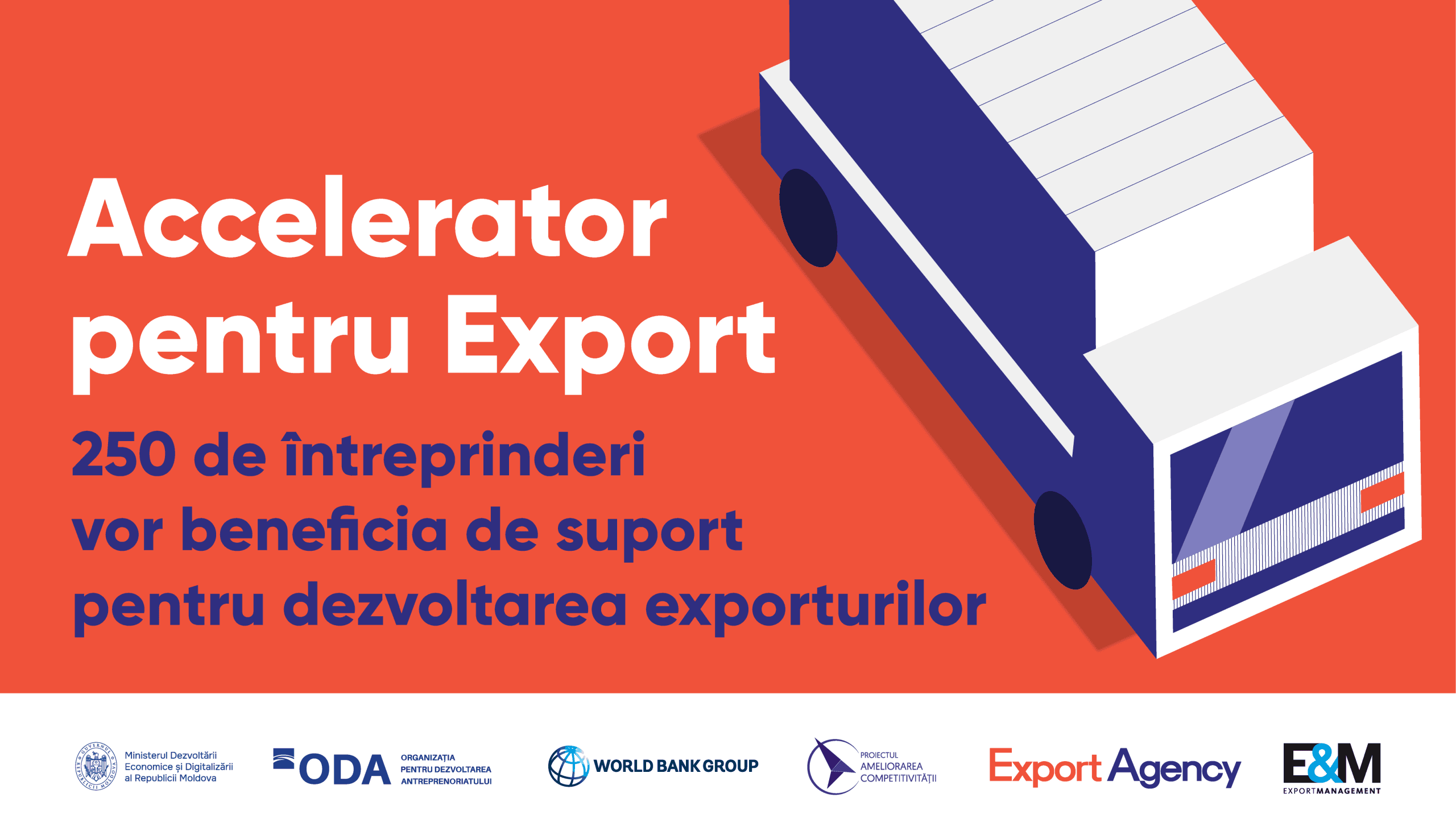 Program nou pentru susținerea exportatorilor din Moldova